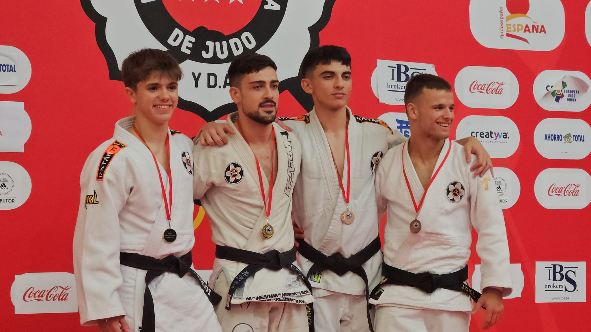 3 Medallas en el Open Nacional de Jiu-Jitsu Madrid. 29-10-23